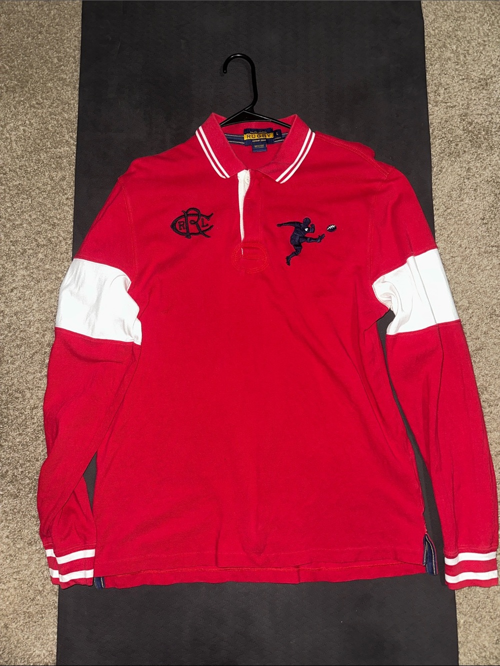 Ralph Lauren Rugby with patches